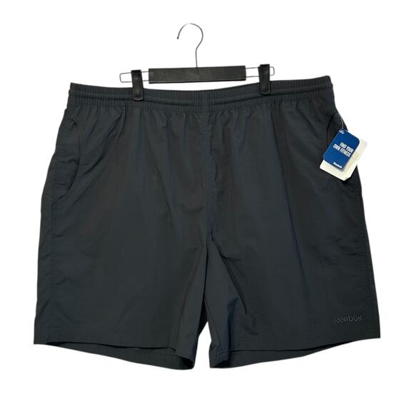 Reebok Utility Short NWT Men's Sz 2XL Soft Black Sporty Athleisure Lightweight - Picture 1 of 7